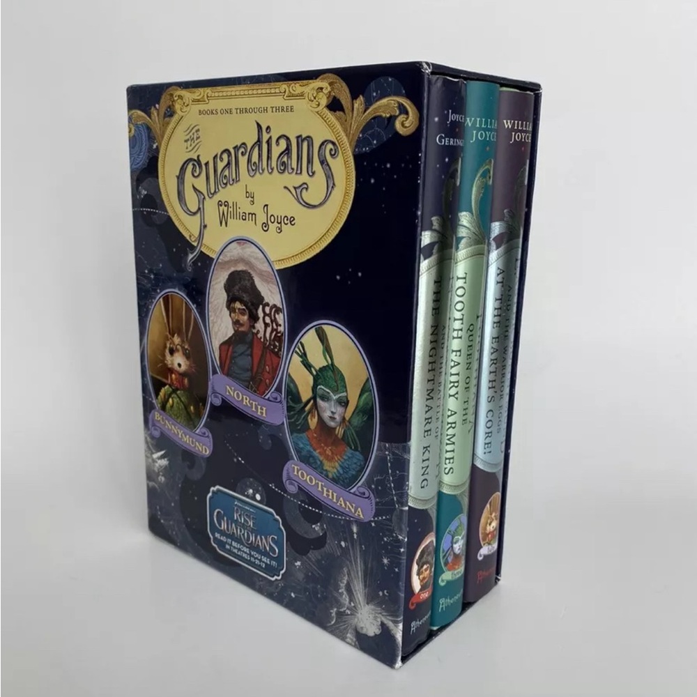 Rise of the Guardians Books 1-3 Hardcover Box Set With Dustcovers 2011-12